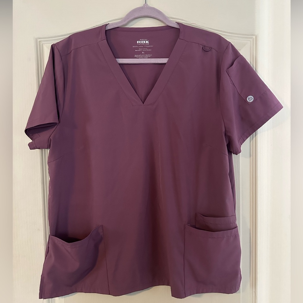 Mauve RBX scrub top